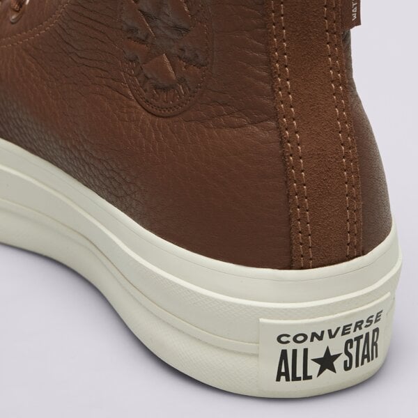 Buty sportowe damskie CONVERSE CHUCK TAYLOR ALL STAR LIFT a10362c kolor brązowy