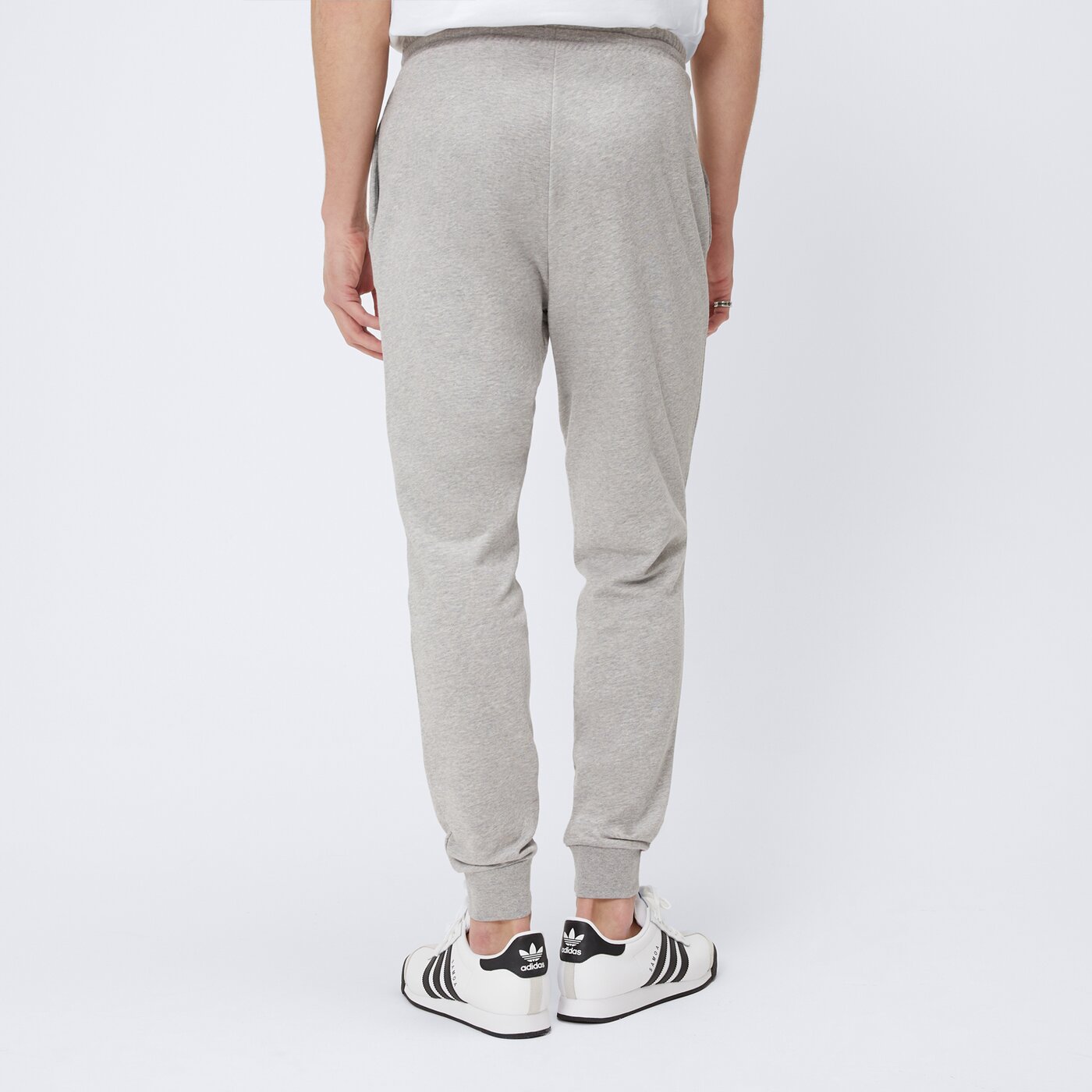 Spodnie dresowe męskie ADIDAS SPODNIE M FEELCOZY PANT je3855 kolor szary