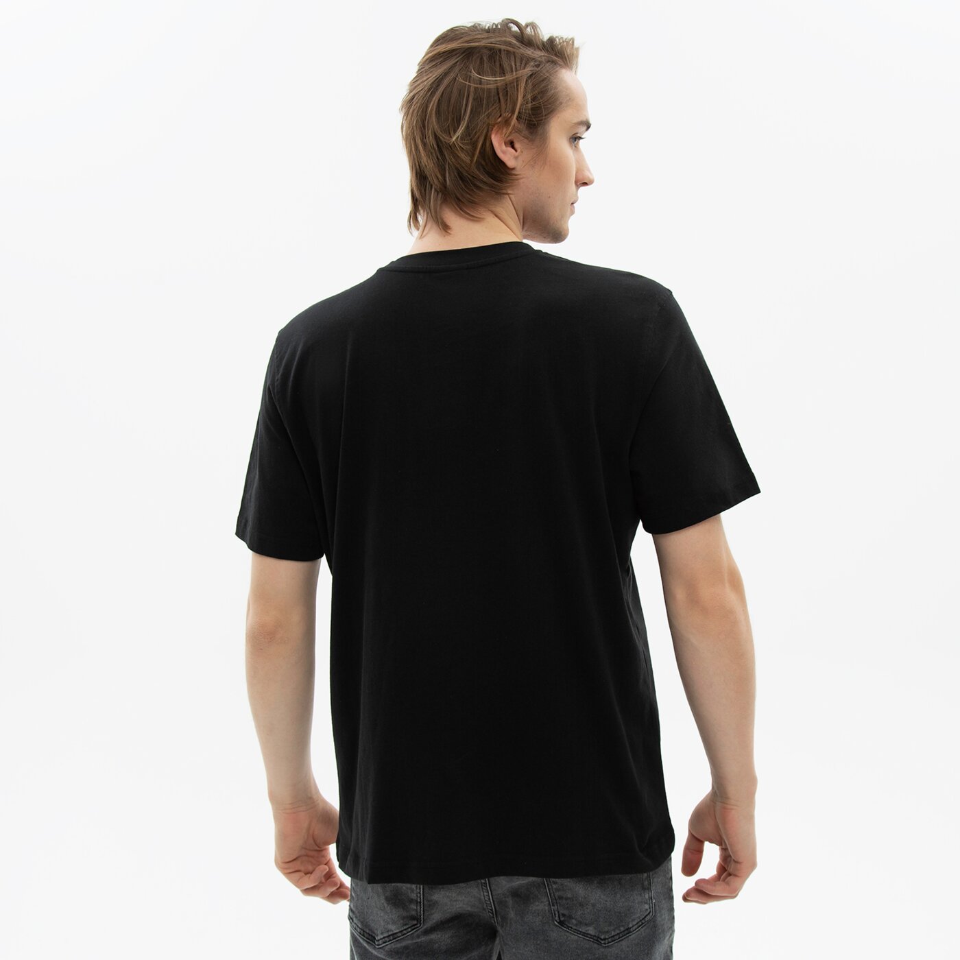 Koszulka męska UMBRO T-SHIRT LARGE LOGO 66117u-060 kolor czarny