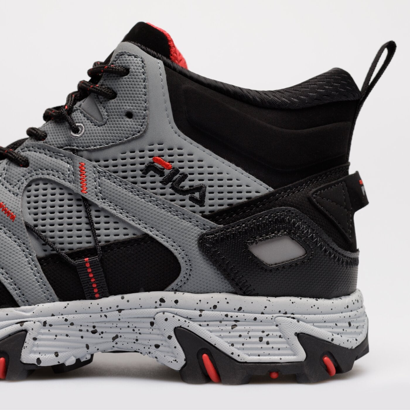 Buty outdoor męskie FILA GRAND TIER MID 1jm01717-053 kolor szary