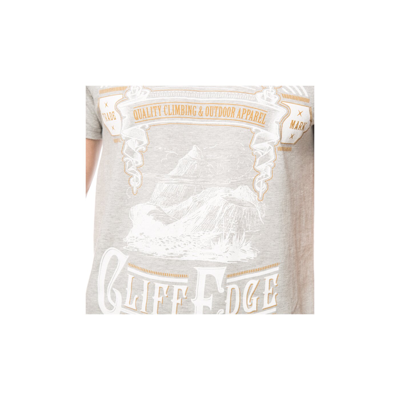 Koszulka męska FEEWEAR T-SHIRT GUTEK fw16tsm57002 kolor szary