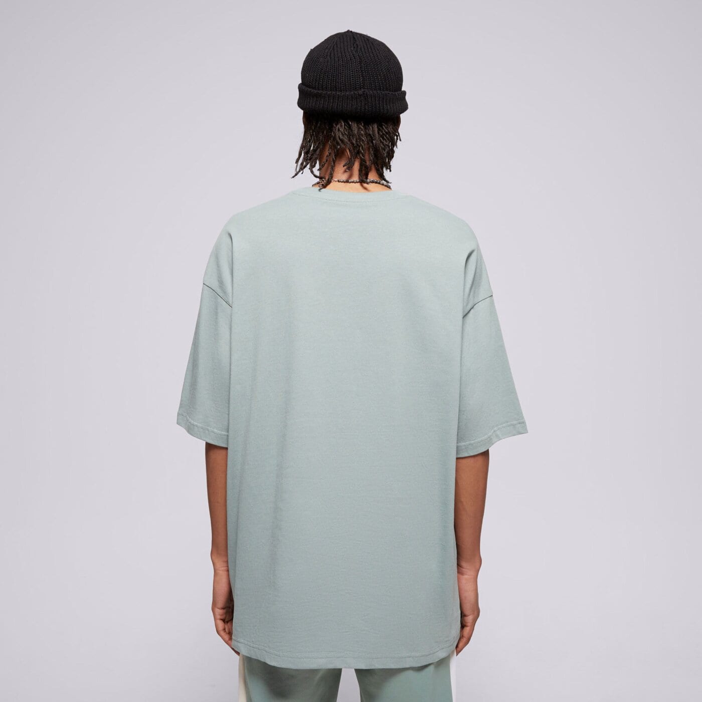 Koszulka męska PUMA T-SHIRT WARDROBE ESS OVERSIZED TEE 629646 30 kolor zielony