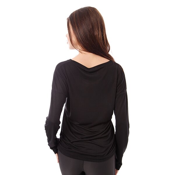 Koszulka damska CONFRONT T-SHIRT L\S LISOO cfv14tsd01001 kolor czarny
