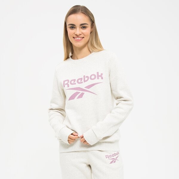 Bluza damska REEBOK BLUZA RI BL FLEECE CREW hk6816 kolor beżowy