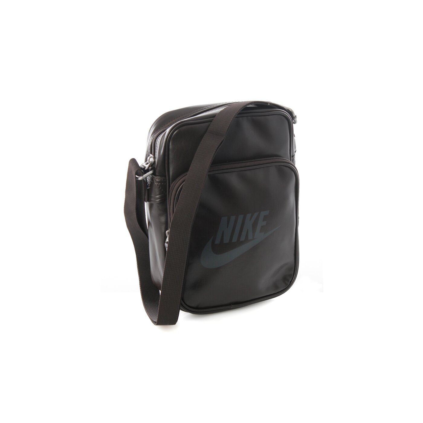 Torba sportowa damska NIKE TORBA HERITAGE SI SMALL ITEMS II ba4270226 kolor brązowy