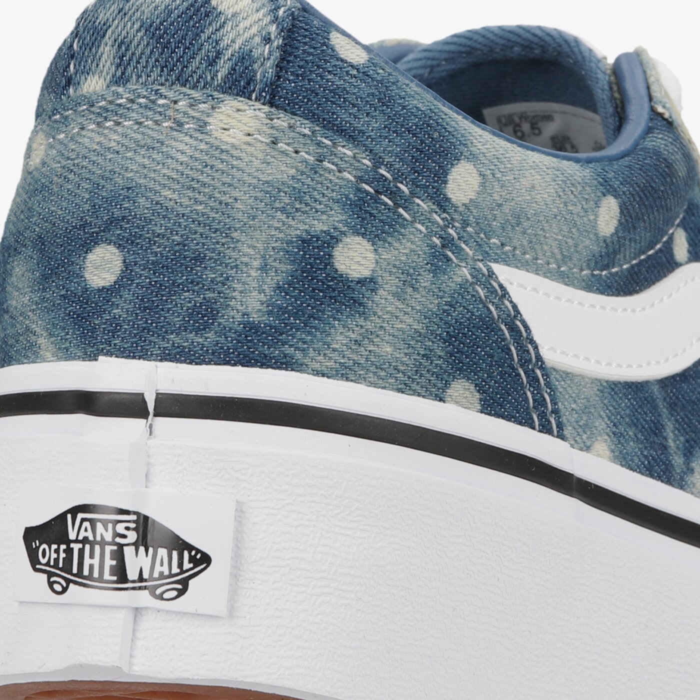 Buty sportowe damskie VANS WM WARD PLATFORM vn0a3tlcbbc1 kolor niebieski