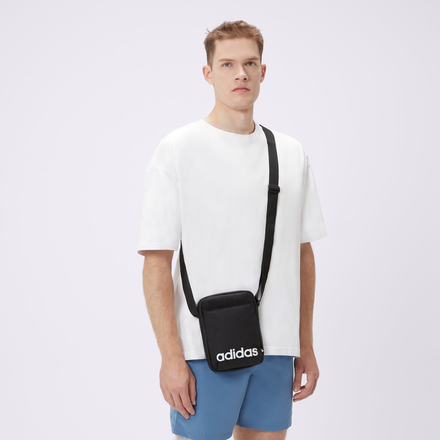 Torba sportowa damska ADIDAS TOREBKA LINEAR ORG je8341 kolor czarny