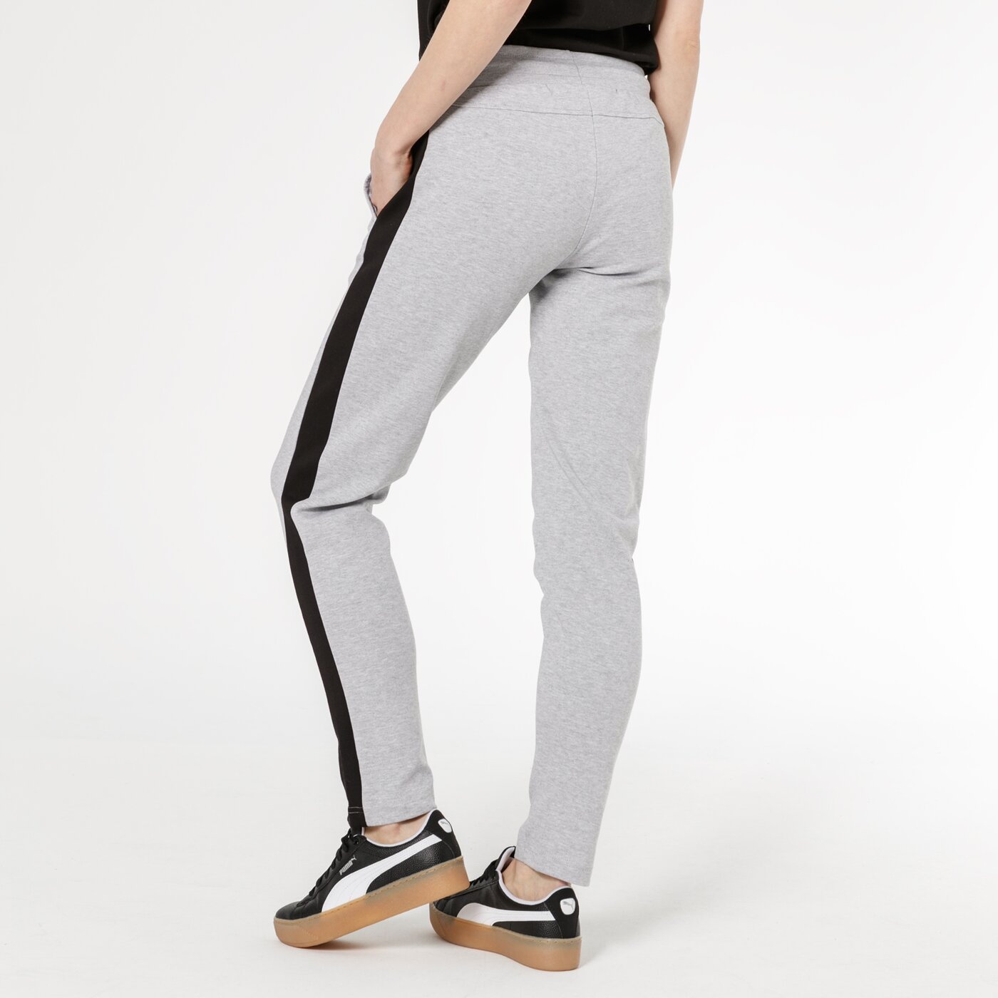 Spodnie dresowe damskie LOTTO SPODNIE ALTAMURA lo19spd19001 kolor szary