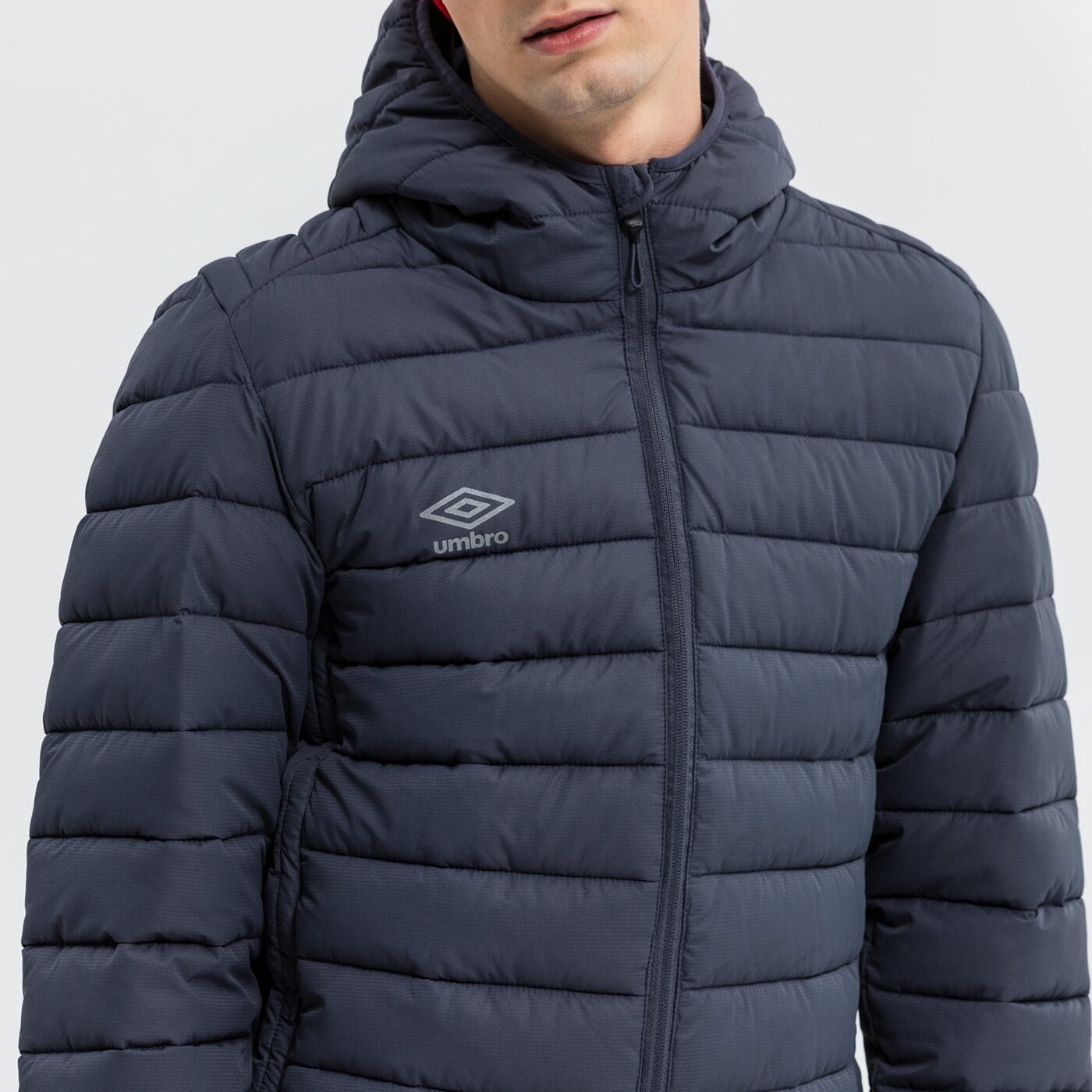 Kurtka zimowa męska UMBRO KURTKA ZIMOWA HARPY ul321kum90003 kolor granatowy