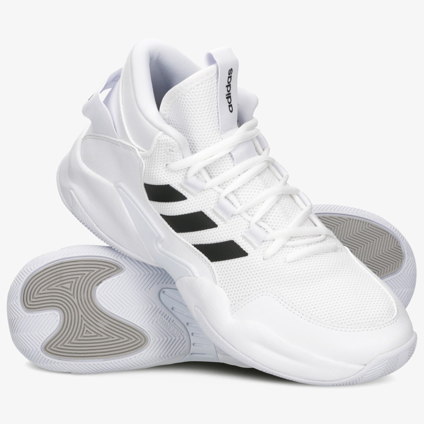 Buty do koszykówki (do kosza) męskie ADIDAS STREETCHECK ee9658 kolor biały