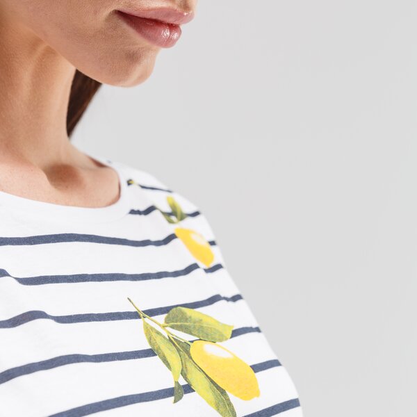 Koszulka damska UP8 T-SHIRT LEMONTREE up120tsd17001 kolor biały