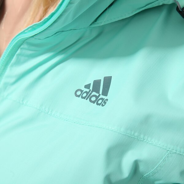 Kurtka przejściowa damska ADIDAS KURTKA W HT WANDERTAG f82340 kolor zielony