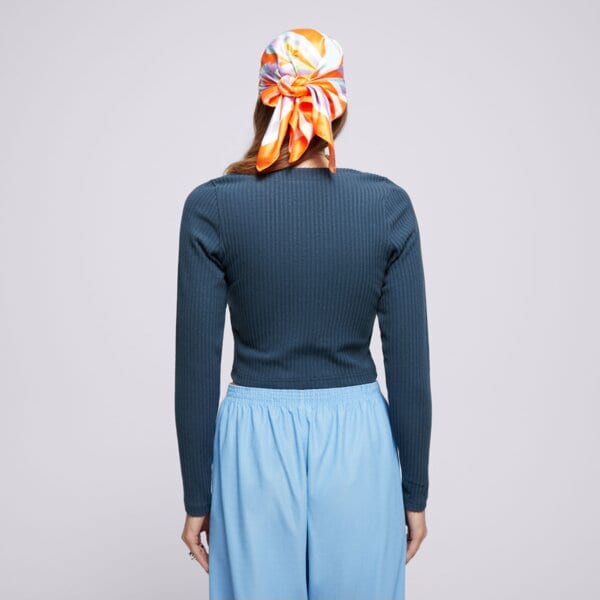 NIKE SWETER W NSW NK CHLL KNT RIB FZ CRDGN fn3682-478 kolor granatowy