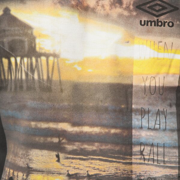 Koszulka męska UMBRO T-SHIRT BRIDO ul15tsmpr030 kolor czarny