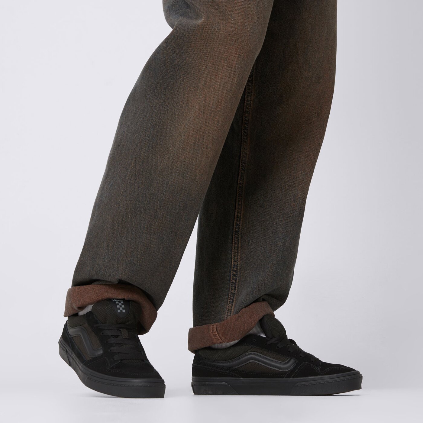 Buty sportowe męskie VANS CALDRONE vn000cxzbka1 kolor czarny