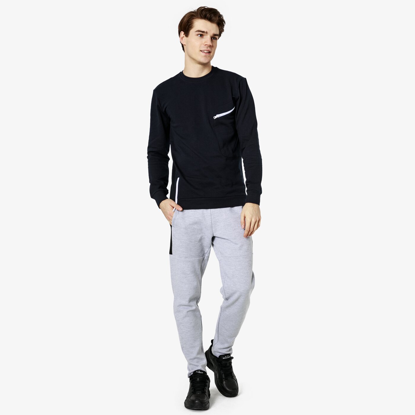 Bluza męska LOTTO BLUZA CARDITO lo19blm16001 kolor czarny