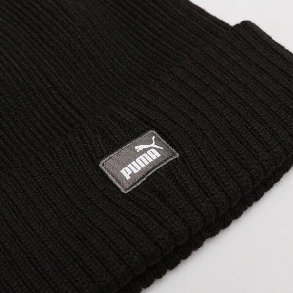 Czapka zimowa damska PUMA CZAPKA ZIMOWA CLASSIC CUFF BEANIE 2482601 kolor czarny