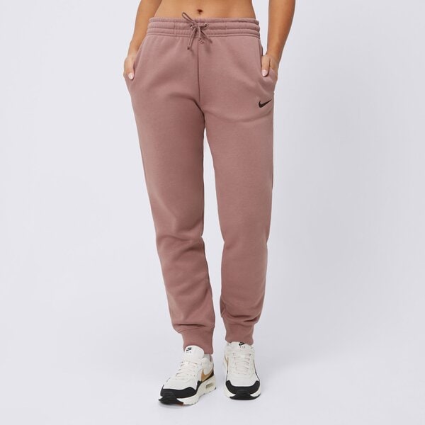 Spodnie dresowe damskie NIKE SPODNIE W NSW PHNX FLC MR PANT STD fz7626-208 kolor brązowy