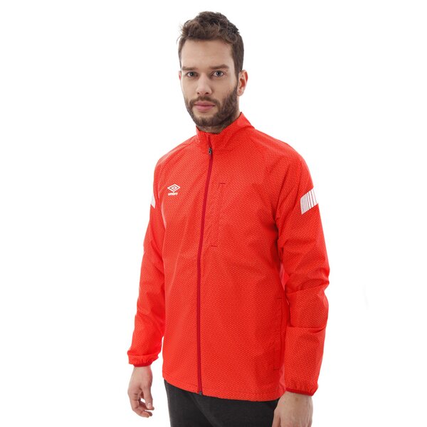 Kurtka przejściowa męska UMBRO KURTKA TRN SHWR JKT 62269ul77 kolor czerwony
