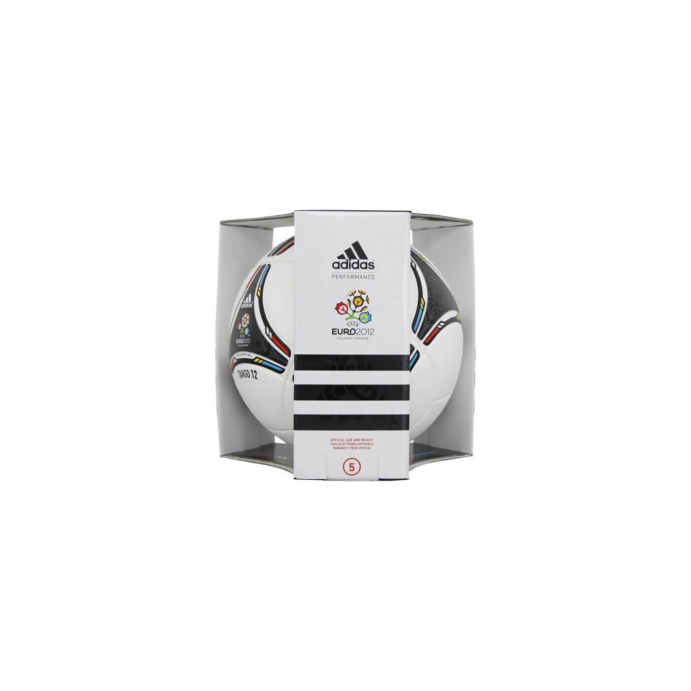 Damska piłka nożna ADIDAS PIŁKA EURO 2012 OMB x16857 