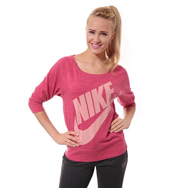 Bluza damska NIKE BLUZA GYM VINTAGE CREW 614805691 kolor różowy