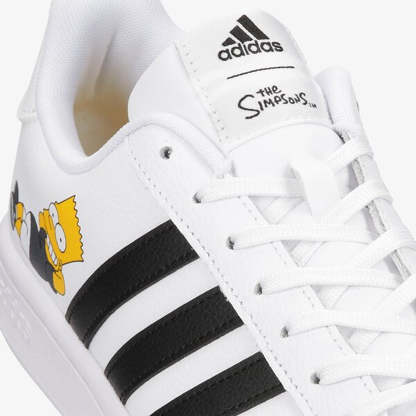 Buty sportowe męskie ADIDAS GRAND COURT h02555 kolor biały