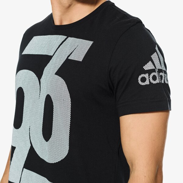 Koszulka męska ADIDAS T-SHIRT NUMBER cd9226 kolor czarny