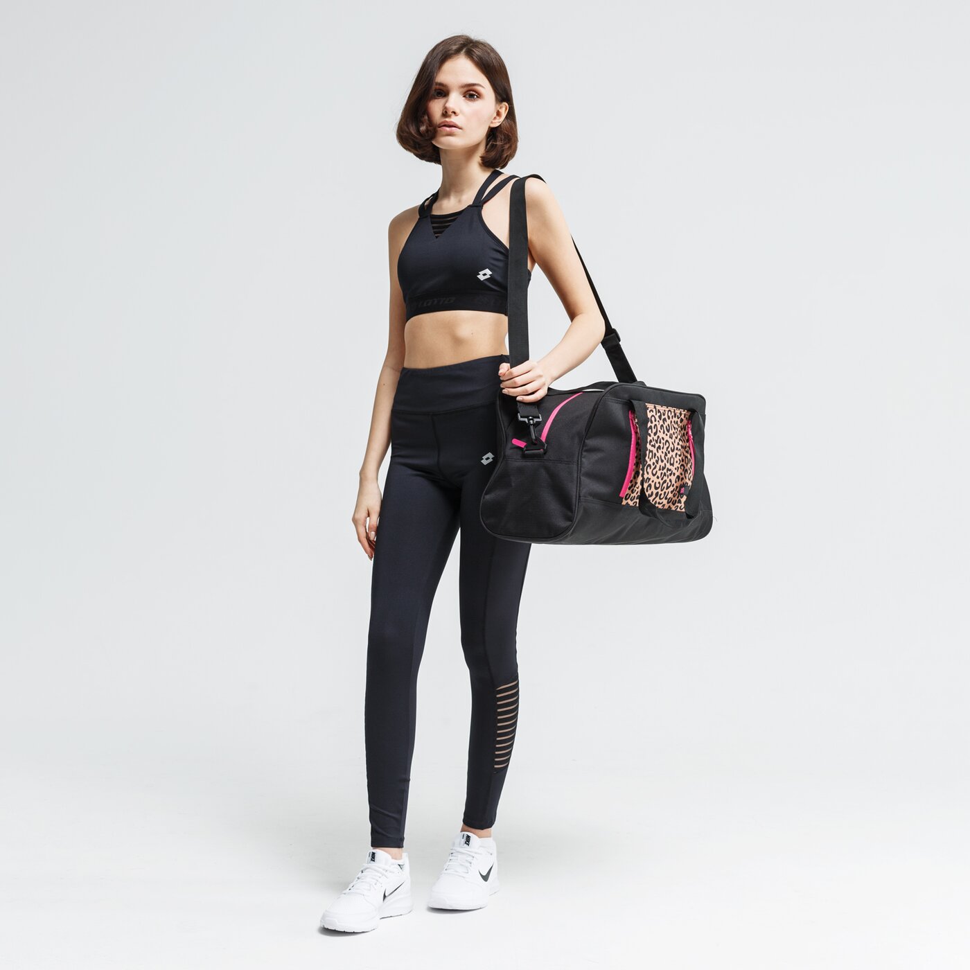 Top damski LOTTO BRA OLOVI lo120top03001 kolor czarny