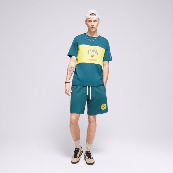 Spodenki męskie CHAMPION SZORTY BERMUDA 219850gs549 kolor zielony