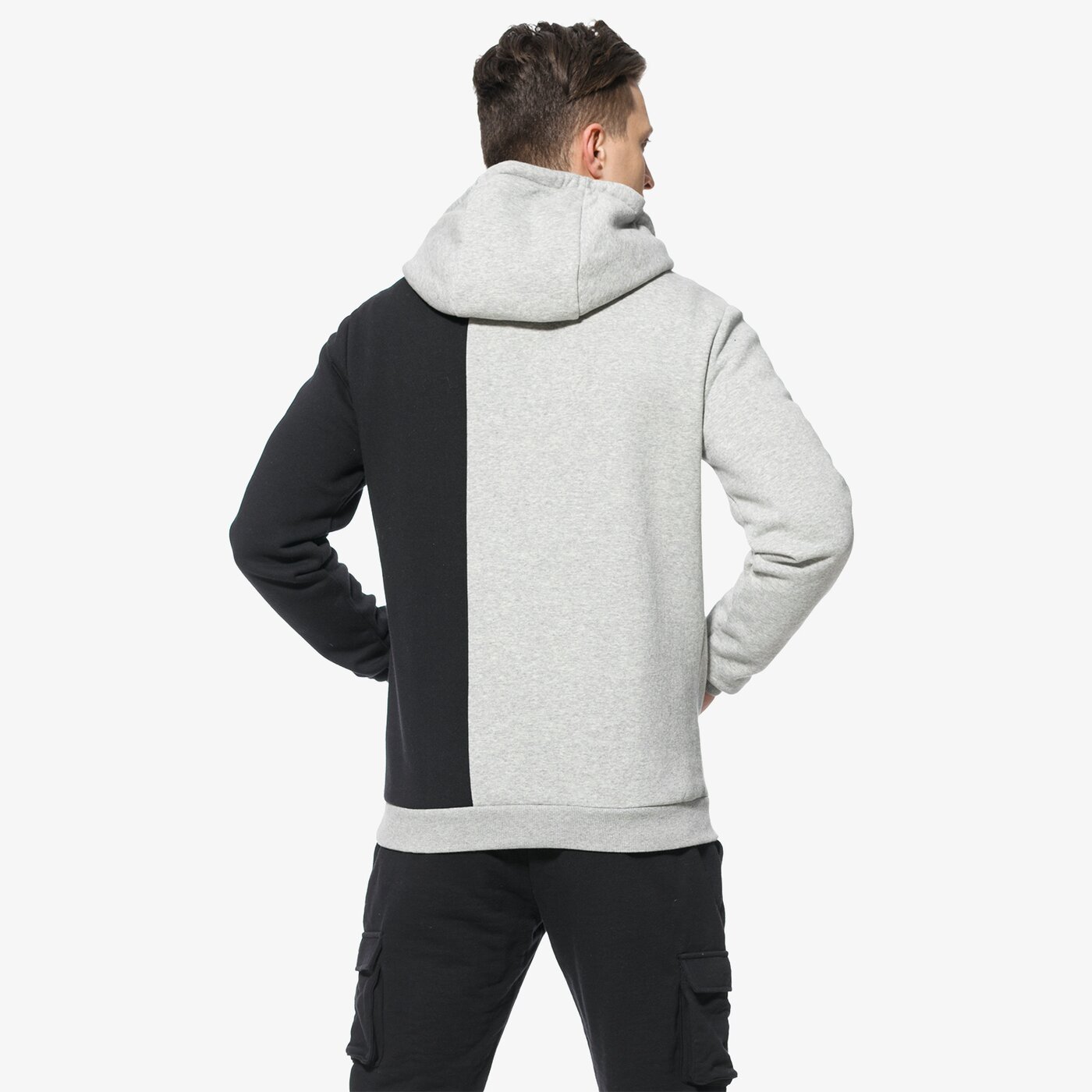 Bluza męska UMBRO BLUZA BADGER ul18blm06001 kolor szary