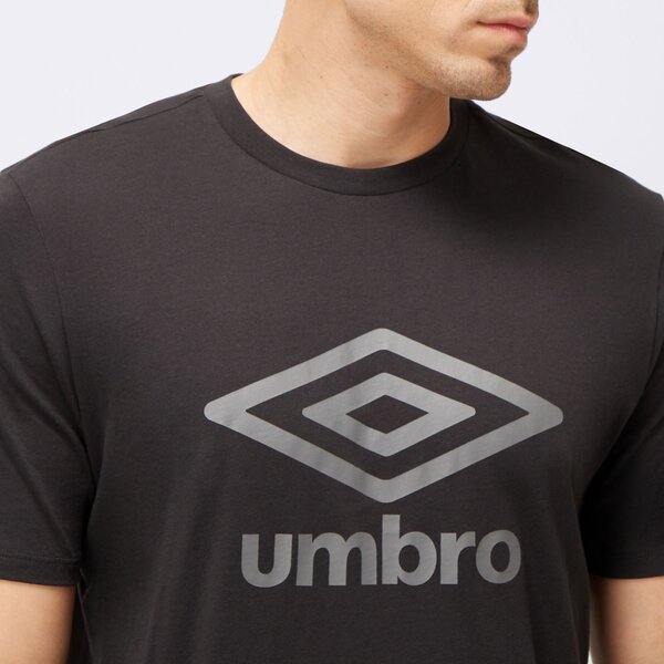 Koszulka męska UMBRO T-SHIRT LARGE LOGO 66413u-78f kolor czarny