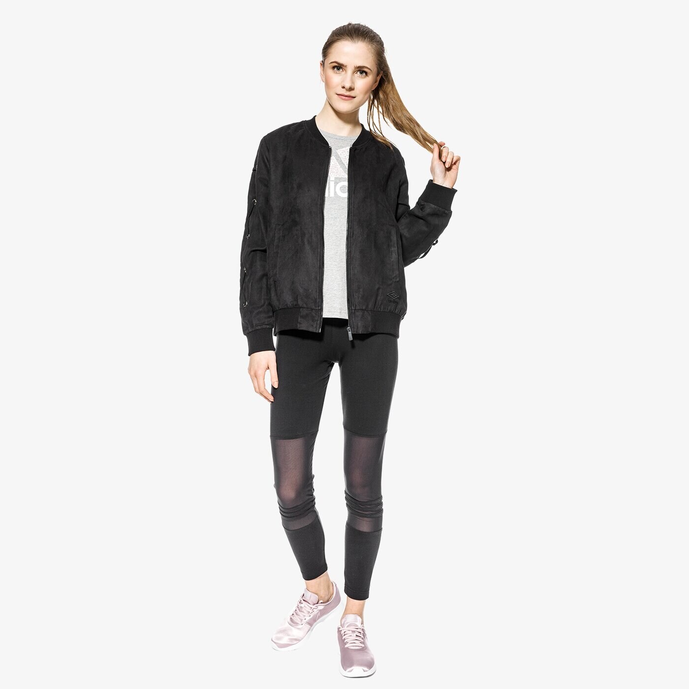 Kurtka przejściowa damska UMBRO KURTKA SLIT ul18kud25001 kolor czarny