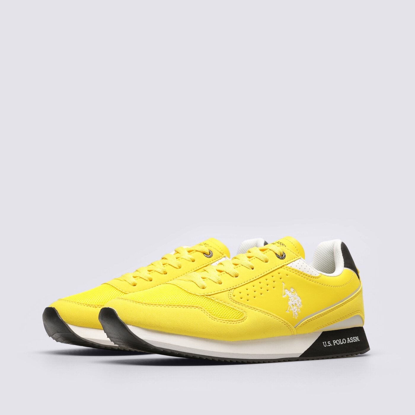 Buty sportowe męskie U.S. POLO ASSN NOBIL003 nobil003cyel kolor żółty
