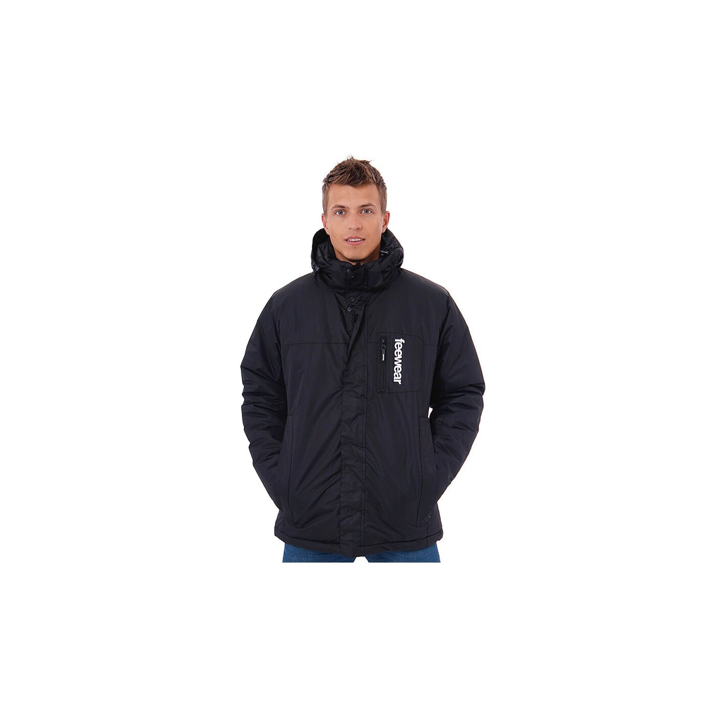 Kurtka zimowa męska FEEWEAR KURTKA VALTER fw32kum01968 kolor czarny