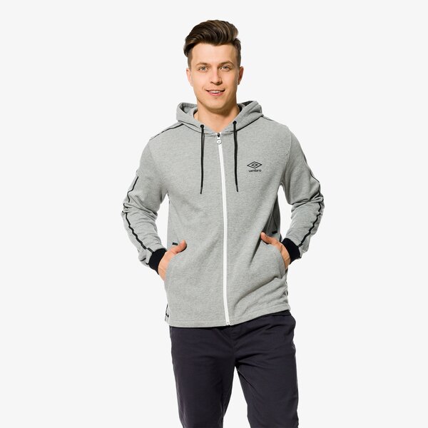 Bluza męska UMBRO BLUZA BEAR ul18blm03001 kolor szary