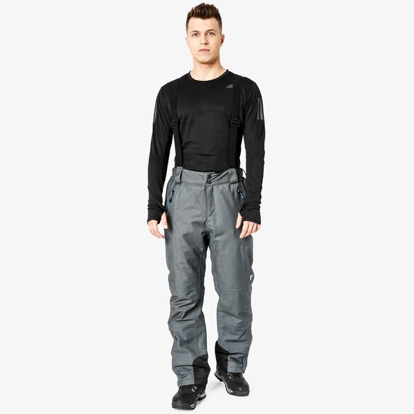 Spodnie dresowe męskie FEEWEAR SPODNIE NARCIARSKIE HOARFROST fw38spm21001 kolor szary
