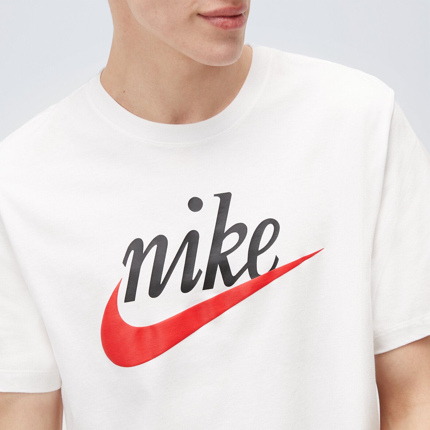 NIKE T-SHIRT SS M NSW TEE FUTURA 2 (DZ3279-100) biały