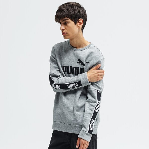 Bluza męska PUMA BLUZA AMPLIFIED CREW FL 58042903 kolor szary