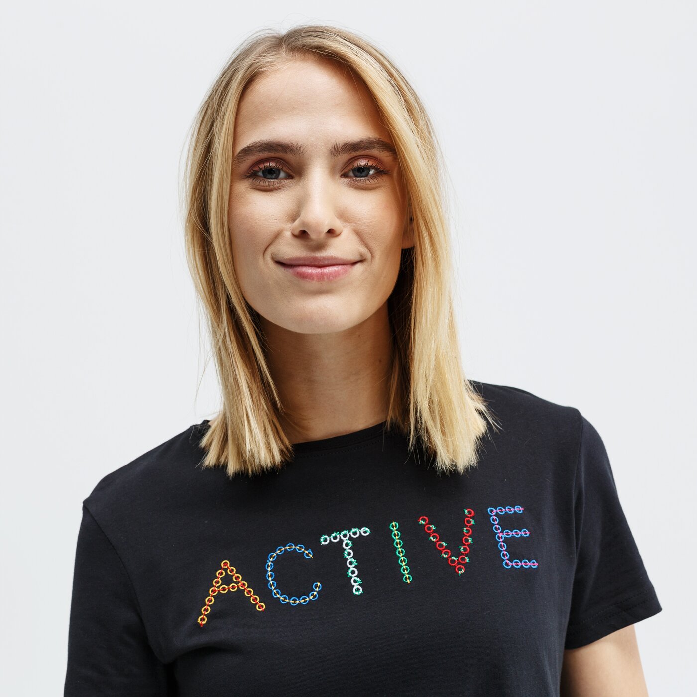 Koszulka damska LOTTO T-SHIRT PANATA lo39tsd08001 kolor czarny