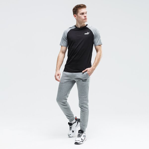 Koszulka męska PUMA T-SHIRT AMPLIFIED RAGLAN 582024 01 kolor czarny
