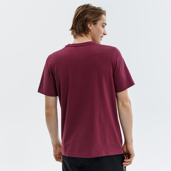 Koszulka męska ADIDAS T-SHIRT SS M 3S SJ T h12180 kolor bordowy