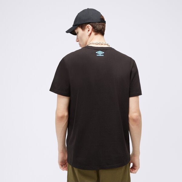 Koszulka męska UMBRO T-SHIRT HOLT ul323tsm62002 kolor czarny