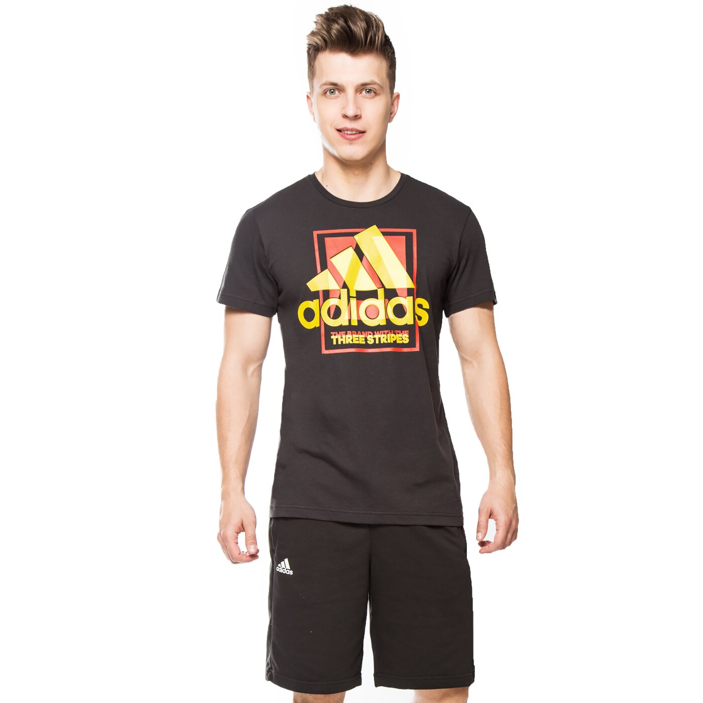 Koszulka męska ADIDAS T-SHIRT COUNTRY LOGO ai6033 kolor czarny