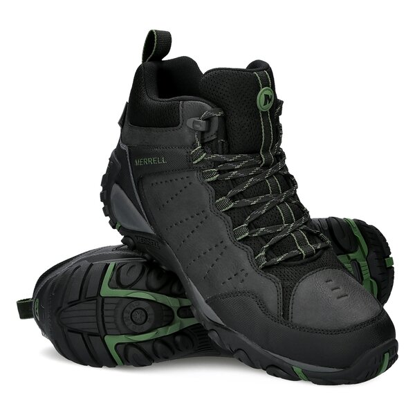 Buty outdoor męskie MERRELL CONCORDIA MID WP j307999 kolor szary