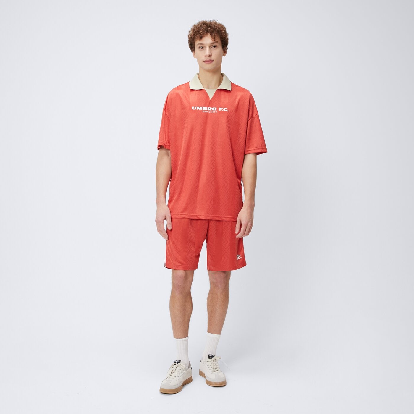 Koszulka męska UMBRO T-SHIRT FOOTBALL SHIRT 66633u-msn kolor czerwony