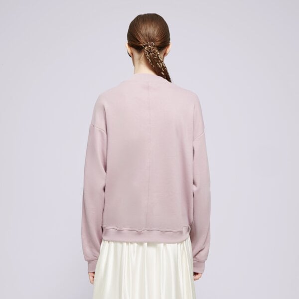 Bluza damska CHAMPION BLUZA CREWNECK CROPTOP FUTURE e10007ps162 kolor fioletowy