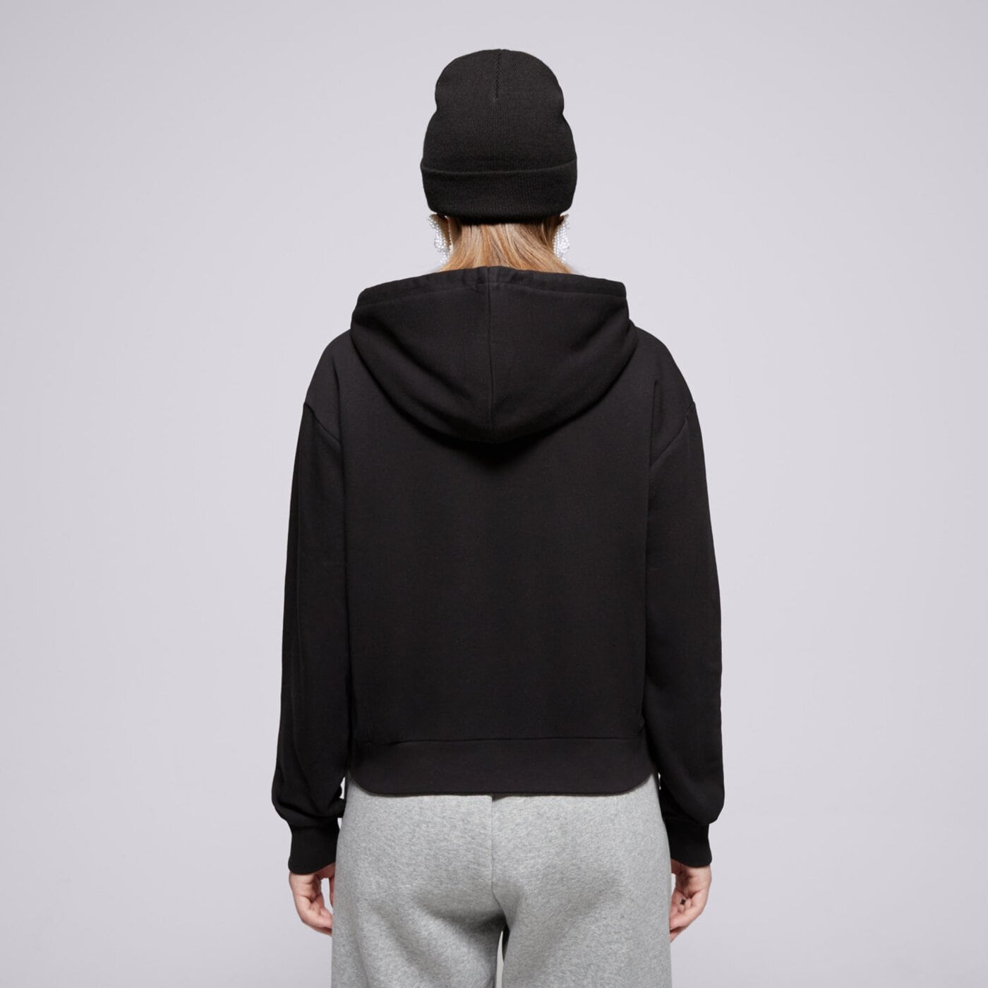 Bluza damska VANS BLUZA Z KAPTUREM W ESSENTIAL FT RLX PO vn000jf6blk kolor czarny