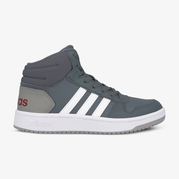 Buty dziecięce ADIDAS HOOPS MID 2.0 K ee6709 kolor szary