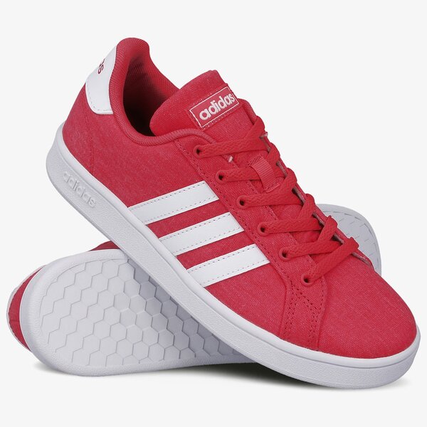 Buty dziecięce ADIDAS GRAND COURT K fw3177 kolor różowy