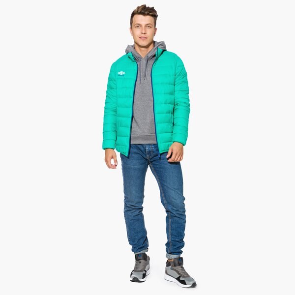 Kurtka zimowa męska UMBRO KURTKA ULTRA LIGHT POLYFILL 64557uey2 kolor niebieski